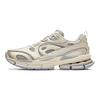 Anta Champion Series Fabric Versatile Comfortable Simple Non-Slip Low-Top Dad Shoes Men Sneaker Light-Gray 112438805A-3