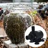 Small DC12V Solar Brushless Submerged  Water Pump Low Noise Submerged  Water Pump for Outdoor Decoration Use