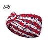 Diadema de Tela con Estampado de Bandera Suave para el Día de la Independencia con Estrellas Accesorios para el Cabello Americanos Diseño de Rayas Diadema Patriótica Festiva Accesorios Julio