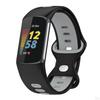 Bands Soft Silicone Band For Fitbit charge5 smart watch Strap Blue