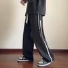 Wassup Sohot Men's American Retro Straight-Leg Casual Pants