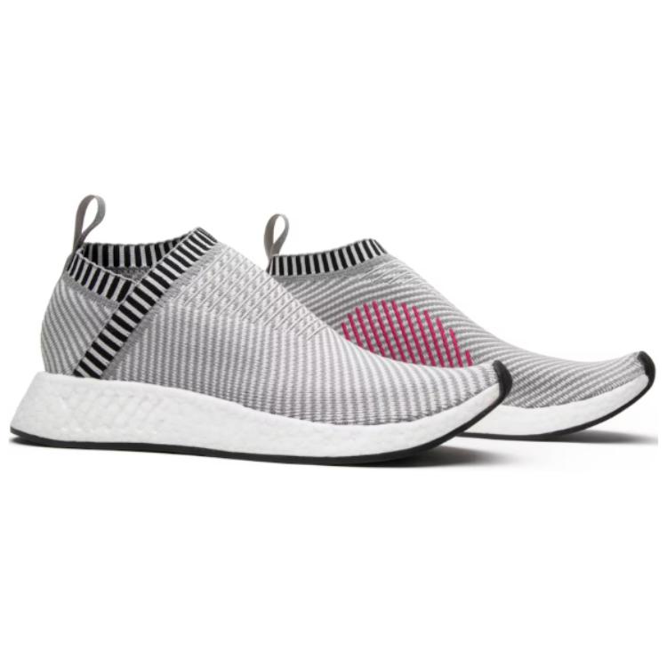 adidas NMD_CS2 Primeknit 'Dark Grey Shock Pink' BA7187