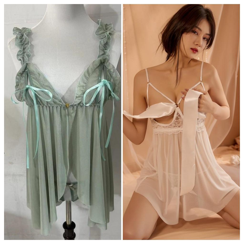 Sexy pajamas women's pure desire lace ice silk underwear mood high-end suspender nightdress 2026 new loungewear