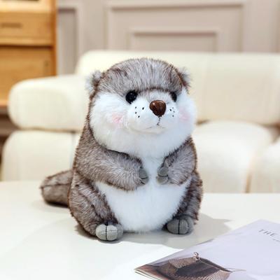 Cute Realistic Animal Plush Toy: Otter, Marmot, Groundhog, Capybara - Children's Cloth Doll