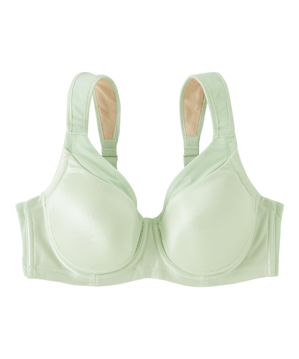 

Smileland Ideal Seamless extension Powder G90 [Nissen] Women s Bra, (with hook), Mint,