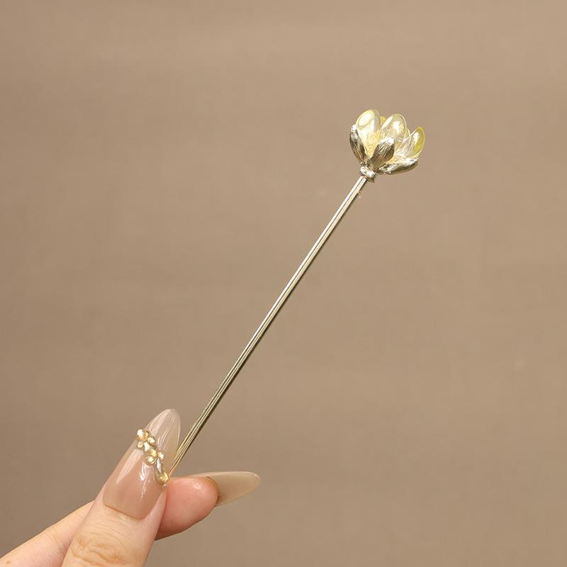 Vintage Chinese Style Hairpin for Updos - Elegant Retro Hair Stick with Tassel for Qipao