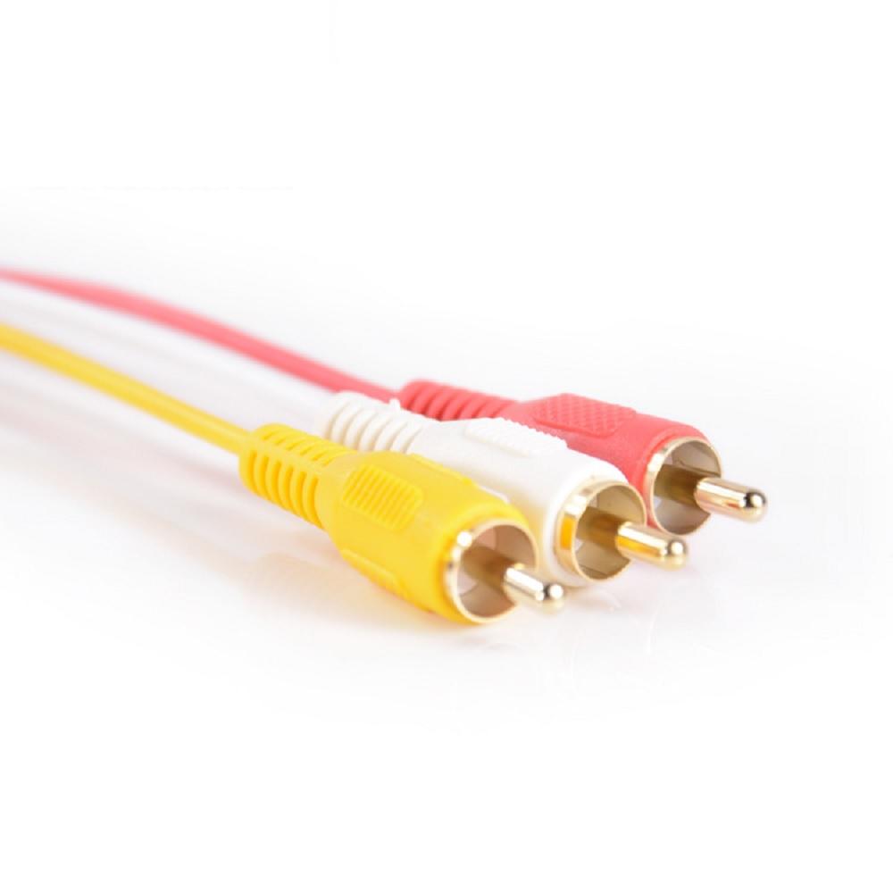 1.5m VGA to 3 RCA Male Cable Component AV TV Out Adapter Converter PC Video Cord