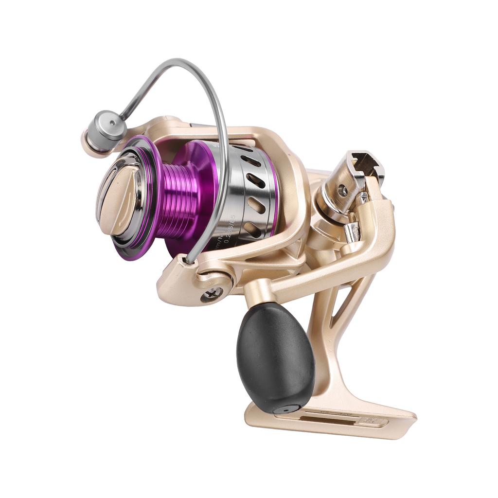 Spinning Reel 5.2:1 5+1BB Right Left Hand Interchangeable Fishing Reel Metal Line Cup