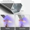 LED Nail Light Belt Support Handheld Nail Lamp USB Nail Dryer Quick-Drying Nail Light Metal Nail Lamp for Salons Travel