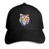 Rainbow Watercolor Tiger Baseball Cap Golf Wear Luxury Unisex Cap Hard Hat Beach Hat Boy Child Womens