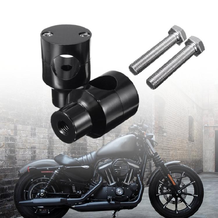 Easy Installation Adjustable Adapter Handlebar Risers Mount Clamps Fit for Motorcycles Dirt Pit Bike 22mm/25mm Aluminum