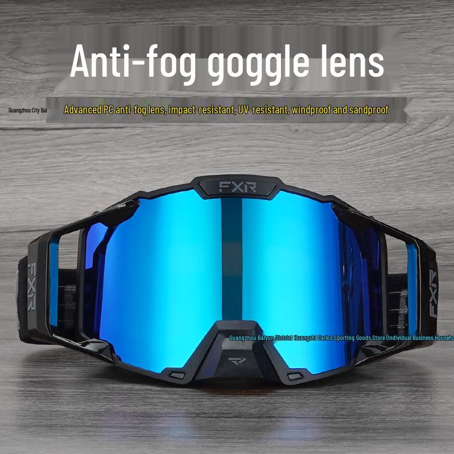 Neue FXR Doppelschicht-Anti-Fog-Brille für Offroad, Mountainbiking und Skifahren.