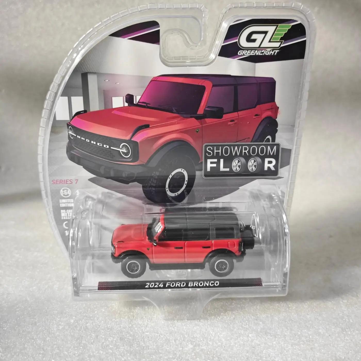 

GreenLight 1:64 2025 Ford Bronco High Simulation Alloy Car Model Mini Toy Collection Gift