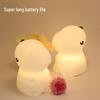 Hart Dragon Silicone Rechargeable Night Light: Seven-Color Bedside Atmosphere Lamp