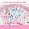 Charming Kids' Crystal Diamond Stickers for Handmade Decoration