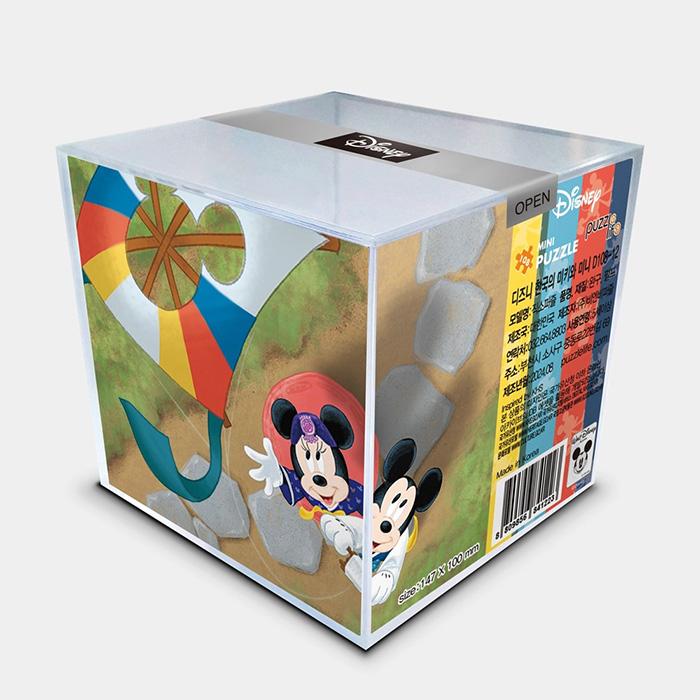 

Korean Mickey and Minnie Kite Flying (Mini) Jigsaw Puzzle Disney 108 Pieces