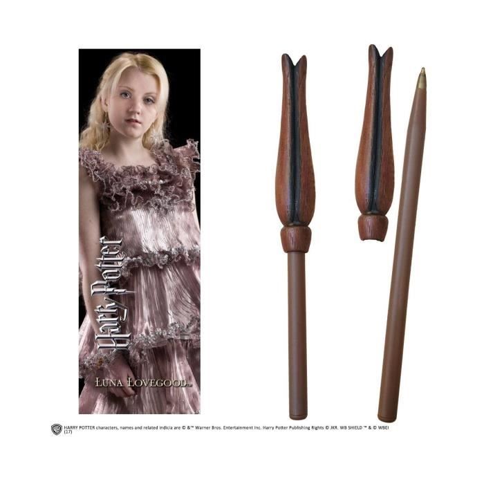 Noble Collection - Harry Potter - Set stylo à bille et marque-page Luna