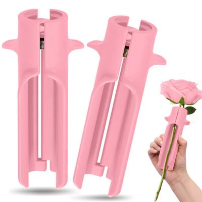 1/2/3/5Pcs Rose Thorn Stripper Flower Cleaner Leaf Stripping Tool Thorn Remover Home Flower Shop Floral Arrangements Florist Supplies