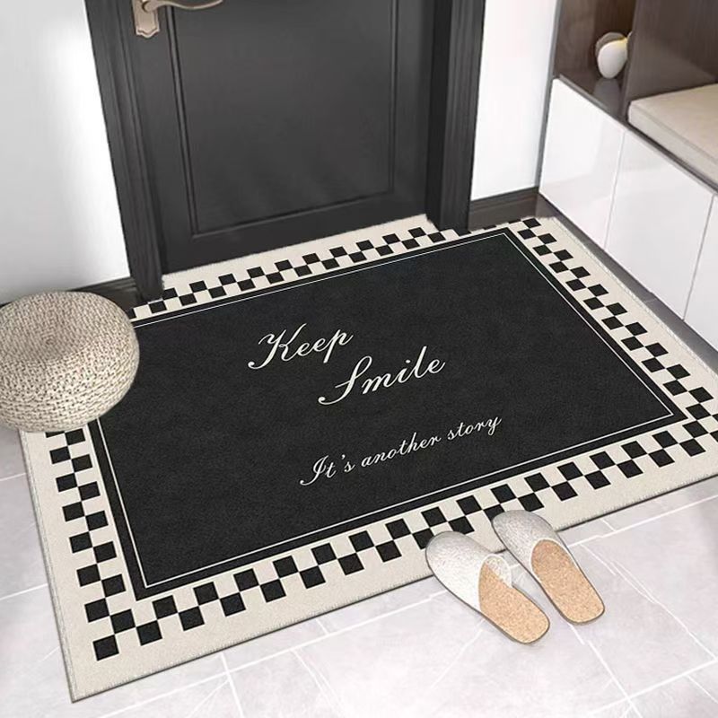 

Входной коврик для фойе Прочный напольный коврик Грязеотталкивающий коврик 50 * 80cm