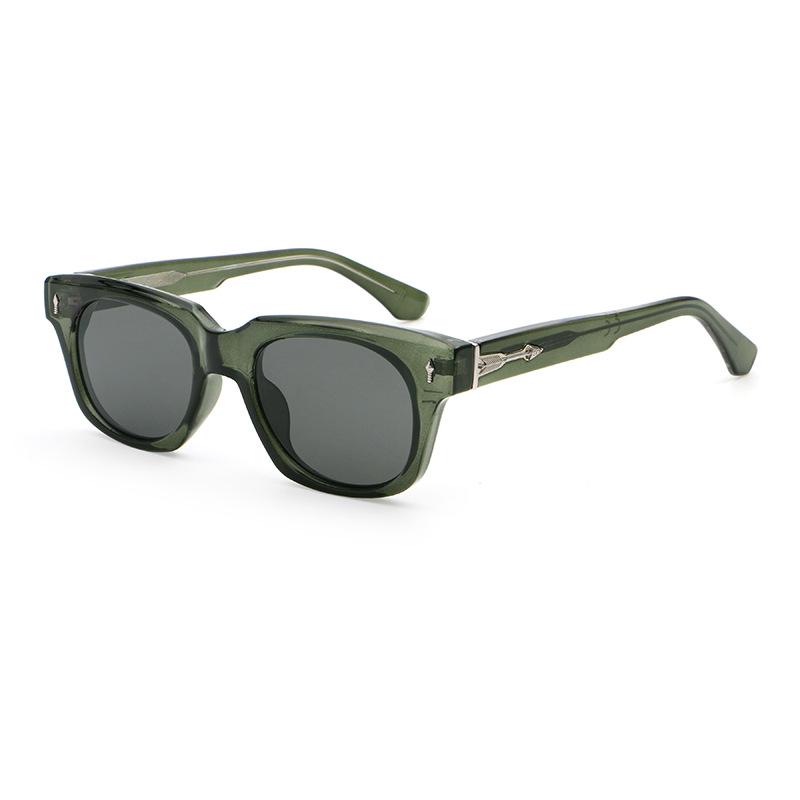 Cross-Border Stylish Retro Square Frame Sunglasses with High-End Fashion Appeal