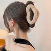 New Large Claw Clip Plush Cloud Hair Clip Stage Performances Barrettes for Women and Girls