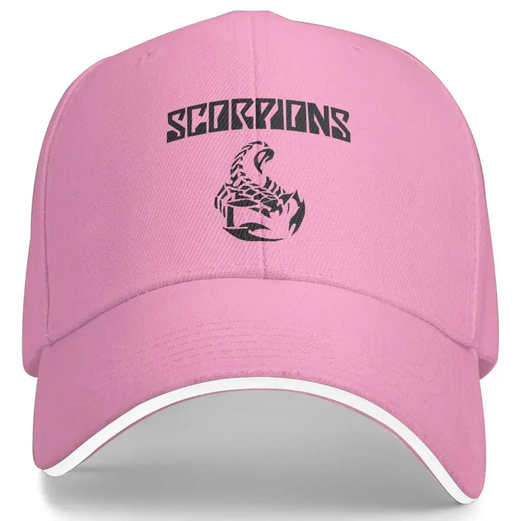 Scorpions Rockband Baseballkappen Merch Für Unisex Damen Trucker-Kappe Stylische Kappe