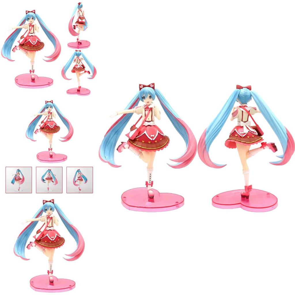 Exquisite Kawaii Anime Hatsune Miku Figure With Beautiful Blue Hair For Collectors