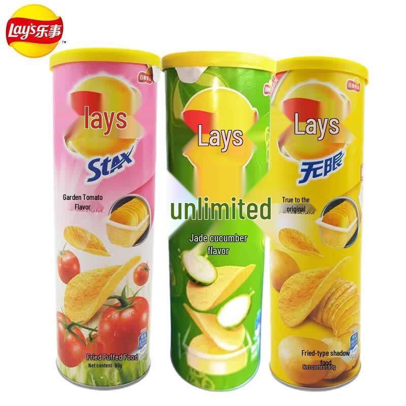 Lay s Stax Potato Chips, Assorted Flavors, 6 x 90g Tubs