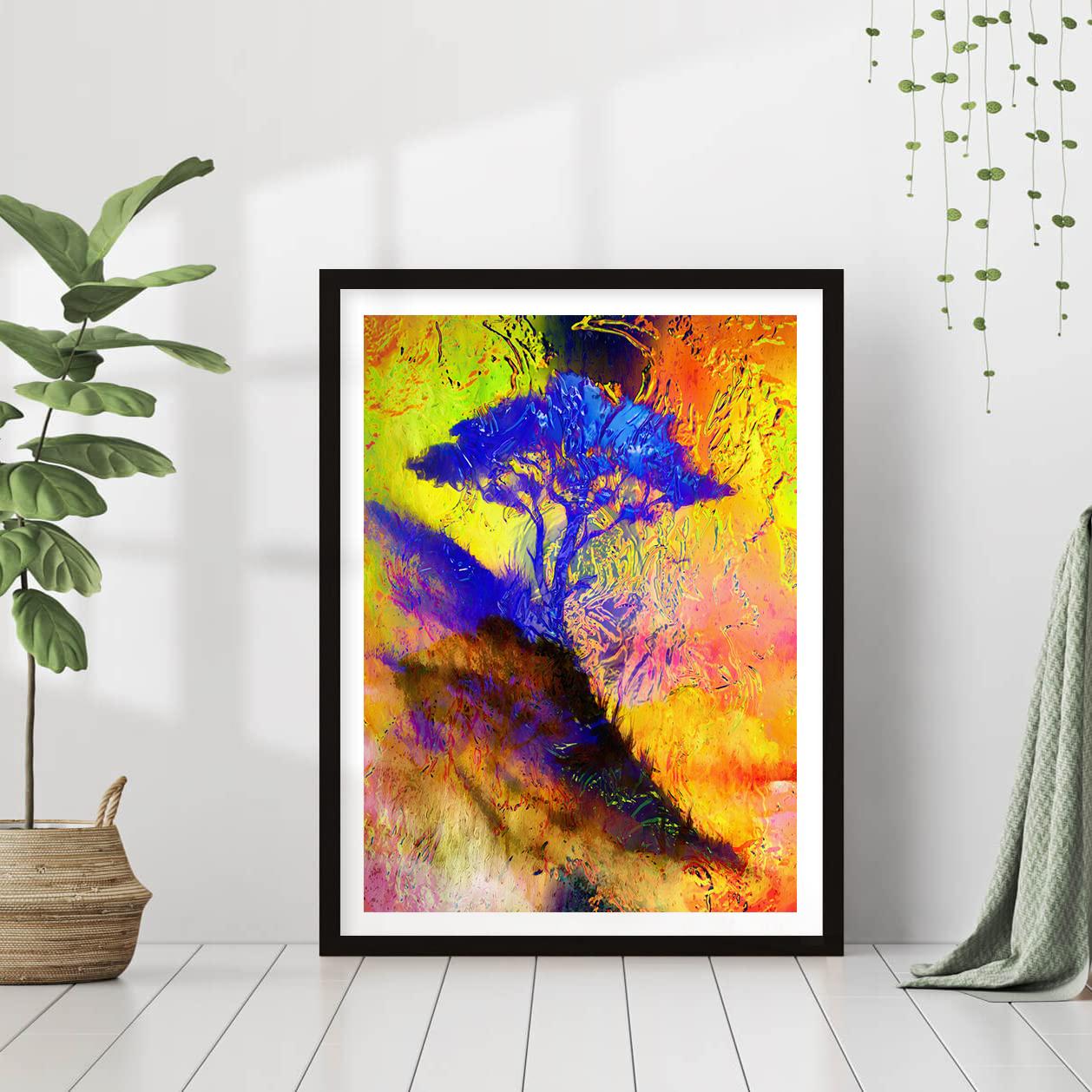 

DIY алмазная живопись странное дерево набор для вышивки крестом мозаика искусство алмазная живопись полный круг/квадратный алмаз украшение дома Round 40x50cm