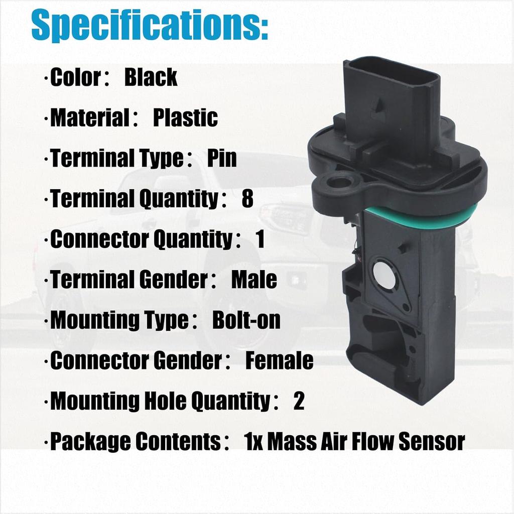 Mass Air Flow Sensor Meter MAF 0280218419 Compatible with Buick Chevrolet 12-19 Cruze 13-20 Encore 12-17 Verano 12-20 Sonic 13-20 Trax