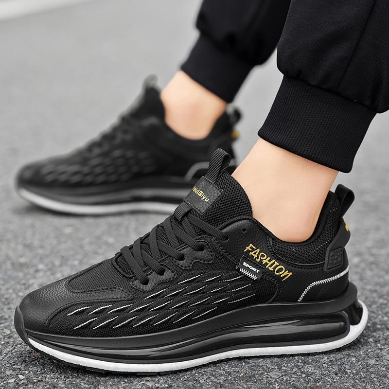 Men's Sports Shoes Comfortable and Breathable Mesh Lightweight Outdoor Casual Odor Proof and Wear Resistant Running Shoes