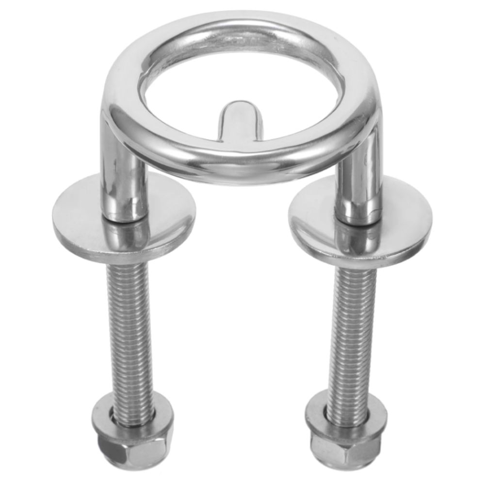 Stainless Steel Water Ski Tow Ring Marine Grade Yacht Hardware Marine Tow Hook Yacht Equipment