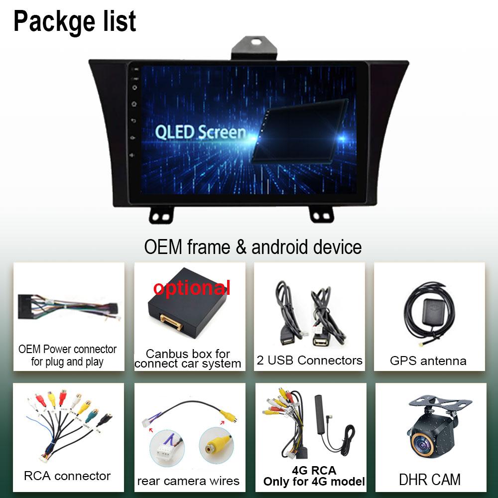 Android 14 For Honda Elysion 2012-2015 Car Radio Screen   Multimedia player Navigation Wireless Carplay CPU HDR QLED NO 2DIN DVD