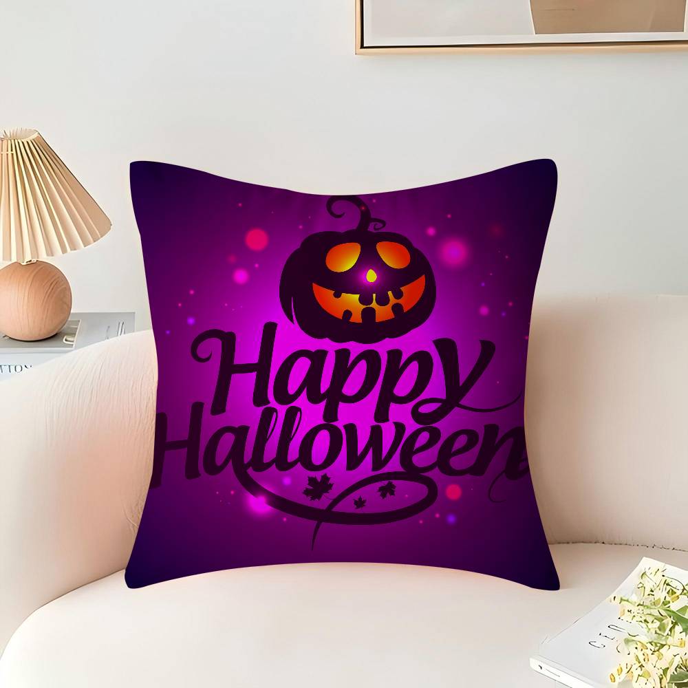 Halloween Kuddfodral Örngott Klädsel Soffa Prydnadskudde Heminredning Örngott