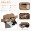 TINYAT Small Waist Waterproof PU Leather Hip Lightweight and Perfect for and More Women's Pouch, Bag, Stylish, Work, Travel,