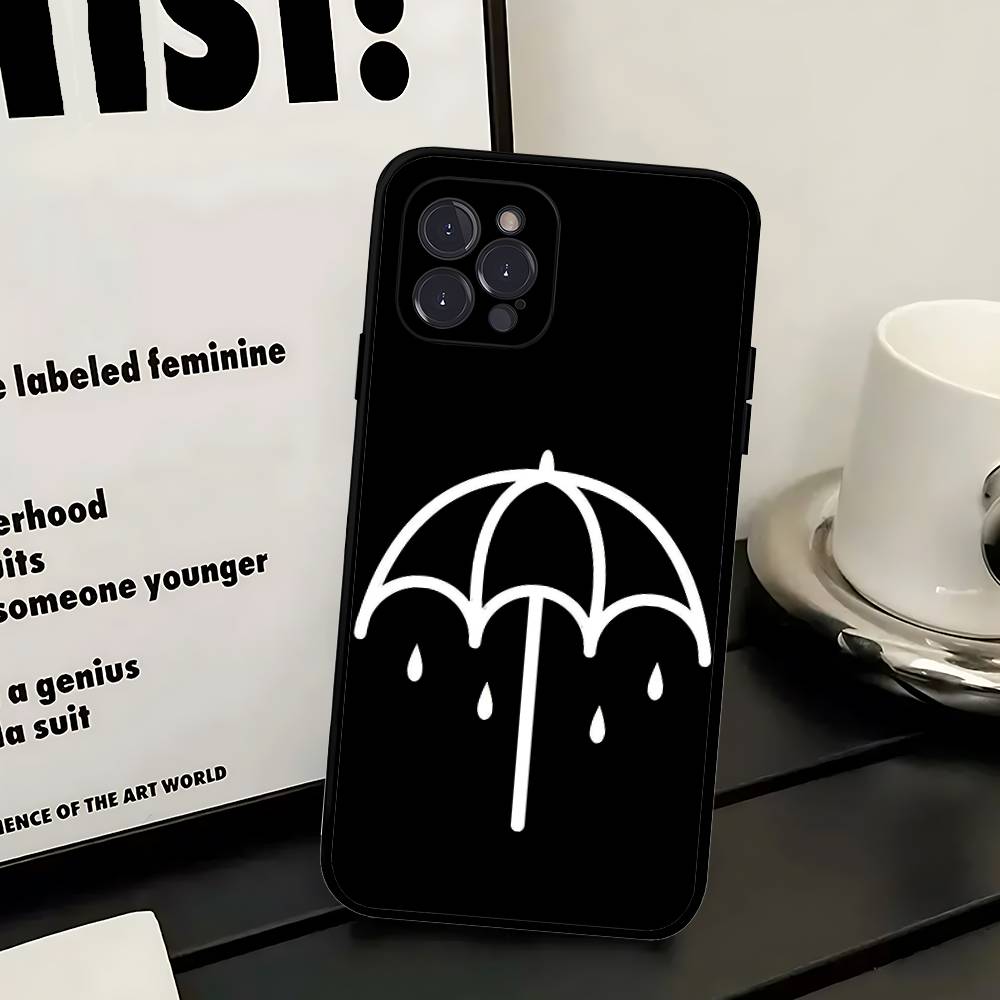 Etui na telefon Bring Me The H-Horizon do iPhone 17 16 15 14 13 12 11 Pro Max Plus Mini Miękkie Czarne Pokrowiec