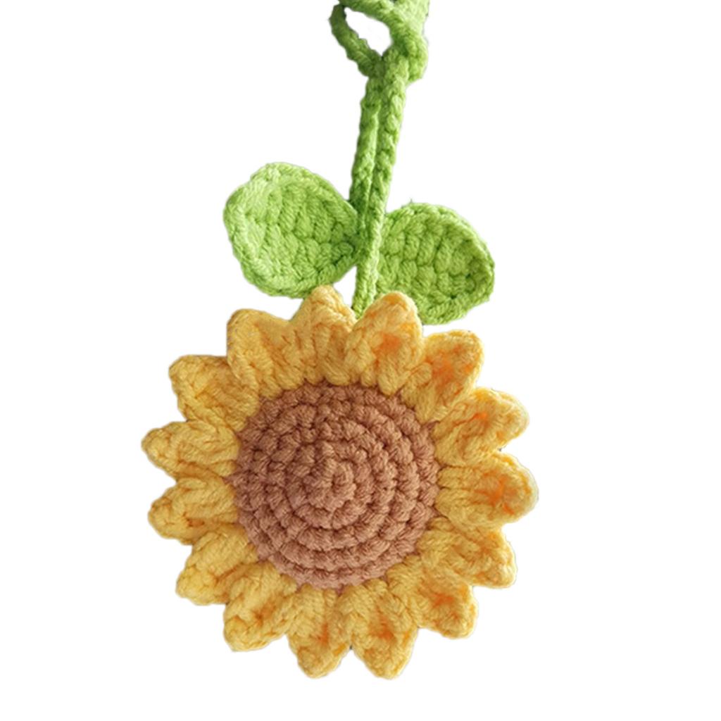 Unique Handmade Hanging Decor Soft Woolen Pendant Perfect for Rearview Mirror Handbag Decor
