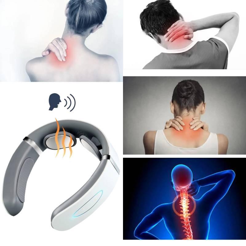 Smart Neck Massager With Pulse Therapy And Heating Function For Ultimate Relaxation