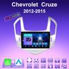 2 DIN Android Carplay Car Radio For Chevrolet  Cruze 2012-2015 Multimedia Player Head Unit Stereo GPS Navigation BT WIFI 4+64GB