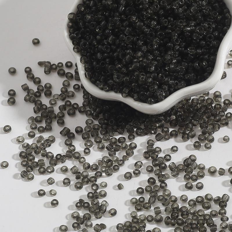 Transparent Glass Rice Beads Loose Beads Beading Accessories Handmade Diy Bracelet Hairpin Jewelry Materials Beads for Jewelry Making