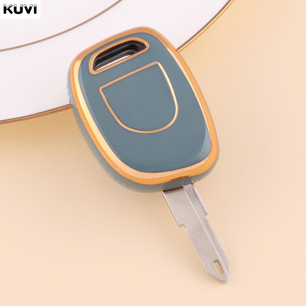 

Fashion Tpu Car Remote Key Case Cover Shell Fob For Renault Twingo Clio Kangoo Master No Chip Key Protection Auto Accessories