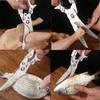 Upgrade Stainless Steel Multi-purpose Kitchen Scissors Powerful Chicken Bone Scissors Large Household Food Scissor Kitchen Knife