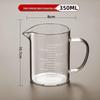 Shangqi 350ml High Borosilicate Glass Kids Measuring Milk Cup