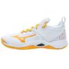 Momentum Wave 2 Cushioning Comfortable Shock Absorption Slip Resistant Durable Low Top Training Shoes Unisex Sneaker White Yellow V1GA211254
