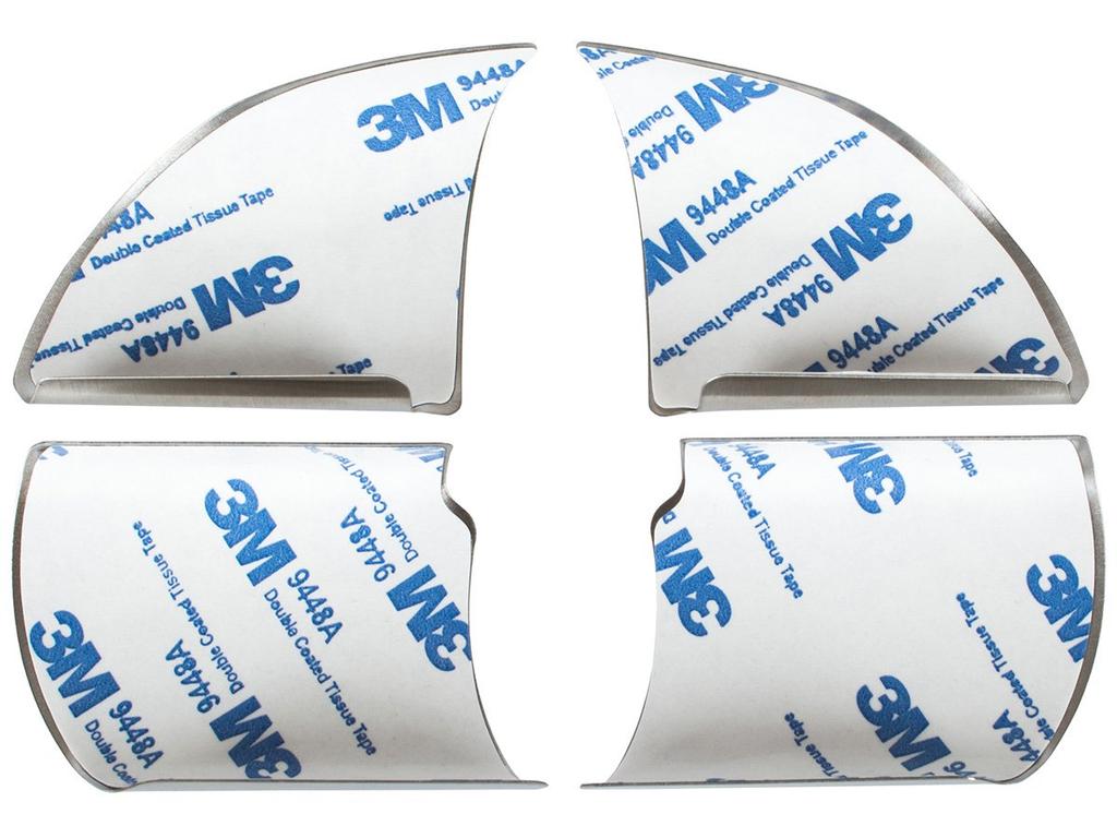 Ford Focus Mk2 04-11 steering wheel covers CHROME 4 pcs. SET