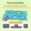 Childrens Diy Puzzle Track Car Set Toy For Creative Play Gift