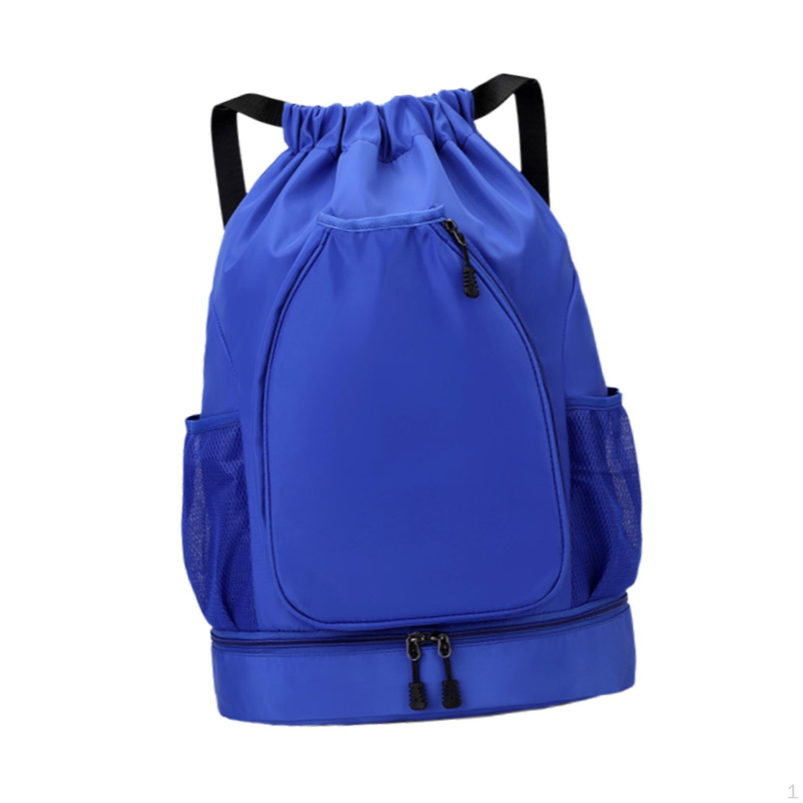 

Рюкзак для баскетбола с отделением для обуви и хранения ракеток, для спортивных мероприятий синий