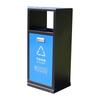 Stainless Steel Outdoor Classified Waste Bin