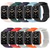 Silicone Breathable Watch Strap Smartwatch Replacement Wristband Compatible For Xiaomi Band 7pro
