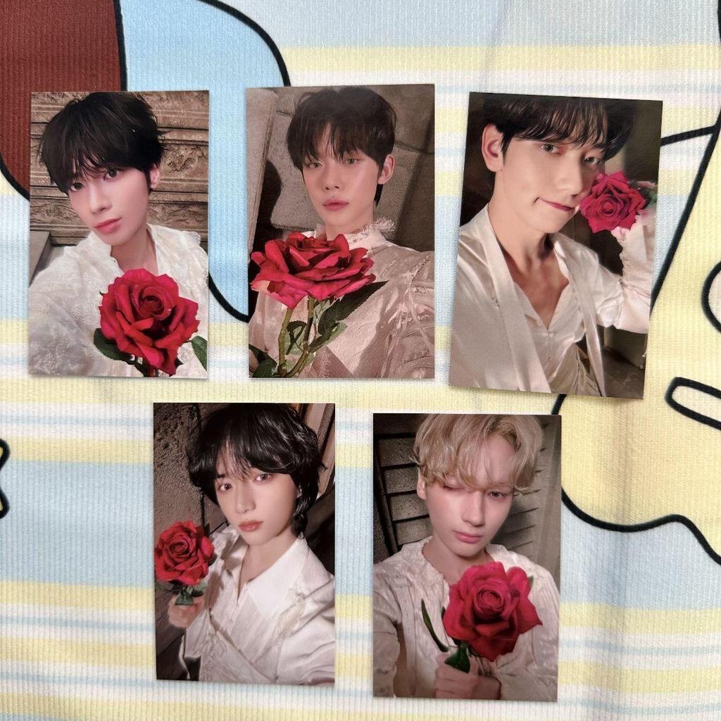 [USED] TXT Korea pre-recorded tomorrow Sanoktuba all 5 trading cards